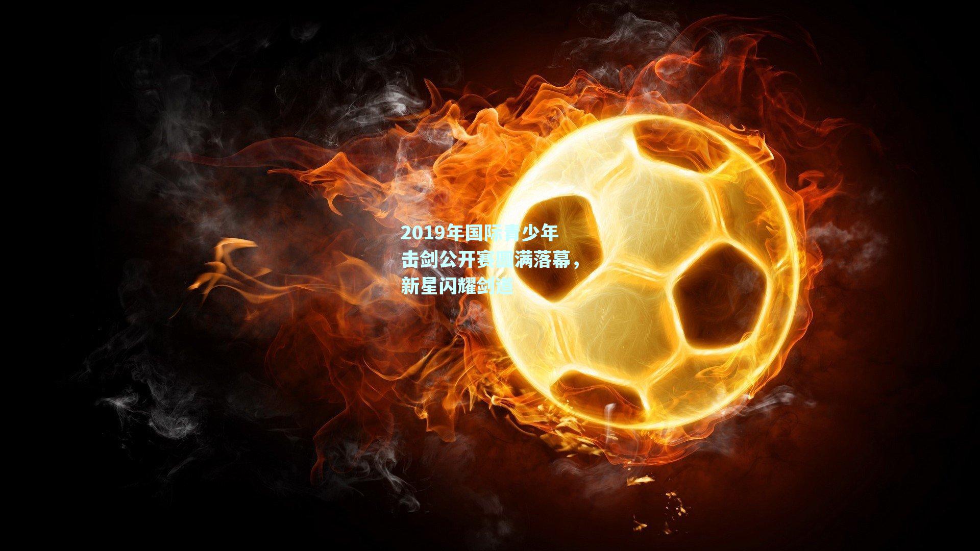 2019年国际青少年击剑公开赛圆满落幕，新星闪耀剑道